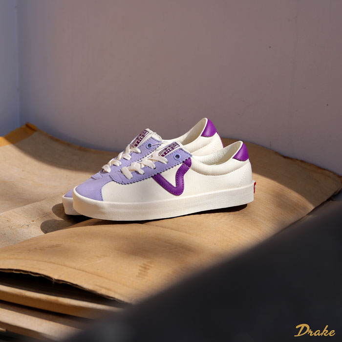 VANS★SPORT LOW★兼用★TRI-TONE PURPLE New Vans Sport Low Tri-Tone Purple Sneakers Low-Top Shoes